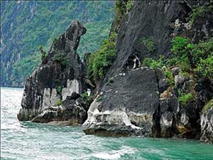 Stone dog islet